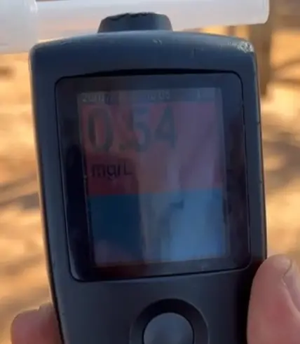 Motorista bêbado é preso após manobra proibida e quase causar acidente na BR-153 Foto: Divulgação