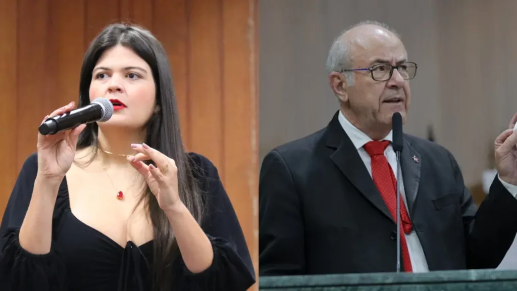 Aava Santiago e Mauro Rubem