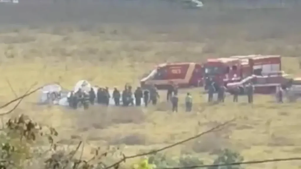 Avião cai em área rural de SP e deixa dois mortos Foto: Divulgação