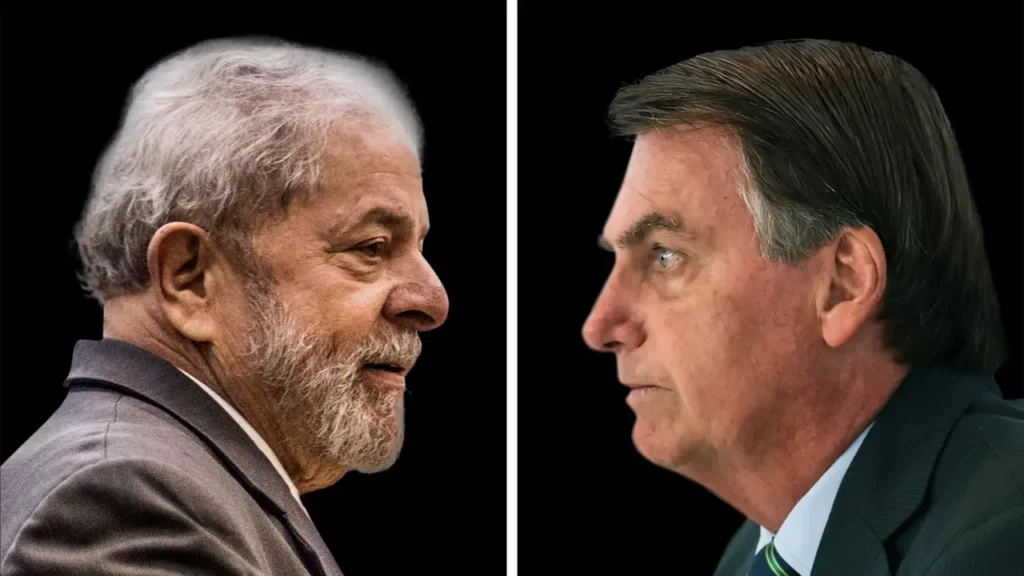 Lula e Bolsonaro