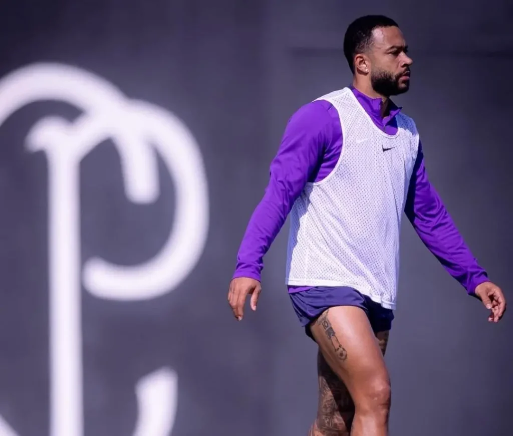 Memphis Depay, atacante do Corinthians (Foto: Rodrigo Coca | SCCP)