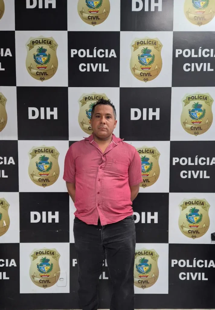 Polícia Civil prende homem por estupro de vulnerável contra enteada Foto: Divulgação/ PCGO