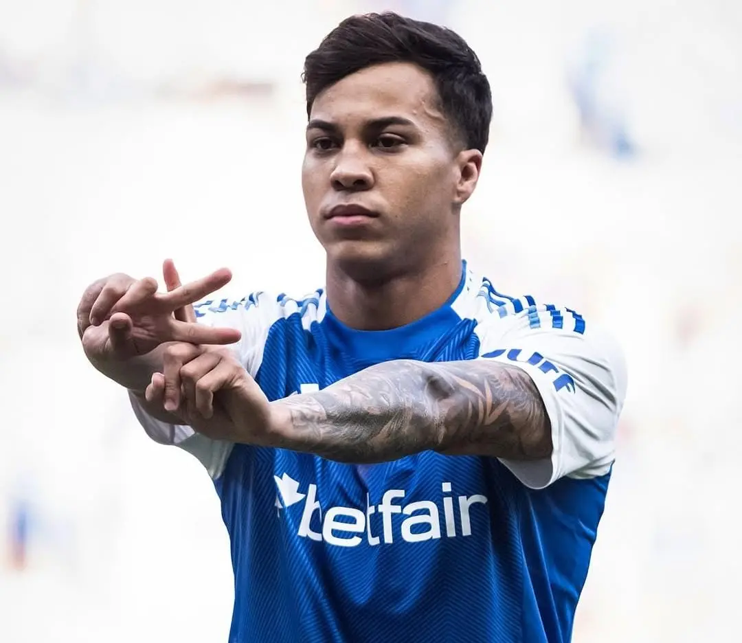 Kaio Jorge, atacante do Cruzeiro (Foto: Gustavo Aleixo | CEC)