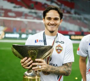 Khellven, lateral-direito do CSKA, em negociações com o Palmeiras (Foto: reprodução | Instagram)