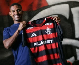 Samuel Lino, novo reforço do Flamengo (Foto: divulgação | CRF)
