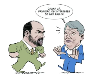 Eduardo ataca Tarcísio e pode isolar Bolsonaro da centro-direita Foto:Takeshi Gondo