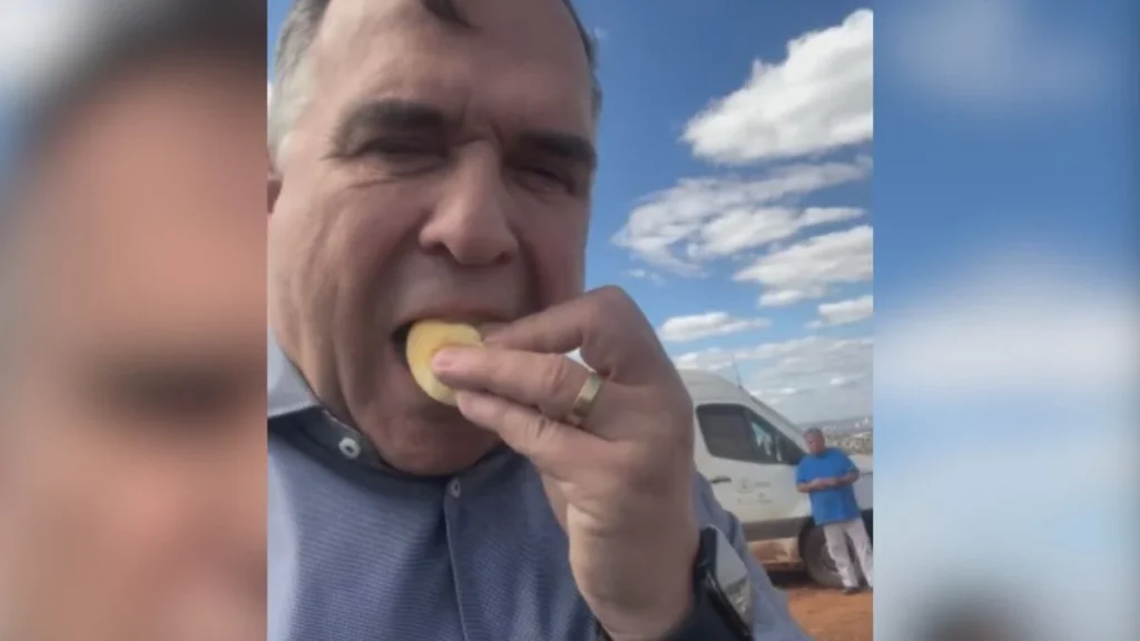 “Já lanchei, já tomei refrigerante, não tem mosquito”: Mabel ironiza denúncias sobre lixão de Goiânia Foto: Divulgação