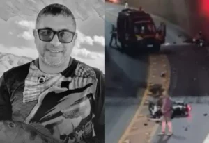 Motociclista morre em acidente na Avenida Castelo Branco, em Goiânia Foto: Divulgação