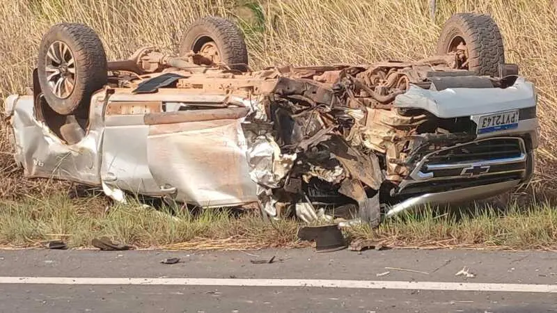 Prefeita e secretárias ficam feridas em acidente com morte em MT