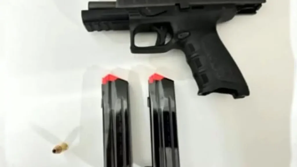 Policial civil é preso suspeito de atirar em dois irmãos após reclamação de som alto em Aparecida de Goiânia Foto: Divulgação