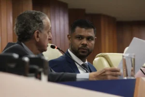 Os presidentes dos Legislativos de Goiás e de Goiânia serão candidatos a cargos maiores Foto: Millena Cristina /Câmara de Goiânia