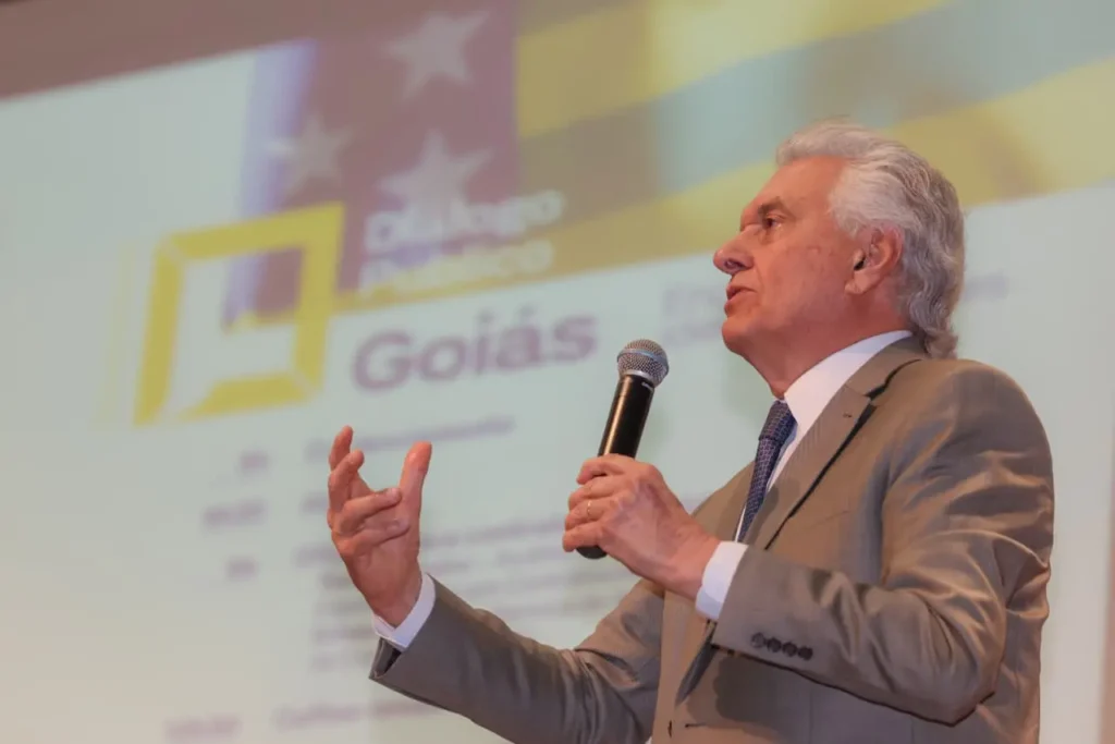 Sábado, 30 de agosto de 2025, dia 1 da caminhada de Ronaldo Caiado rumo à Presidência da República. Foto: Wesley Costa Secom-GO