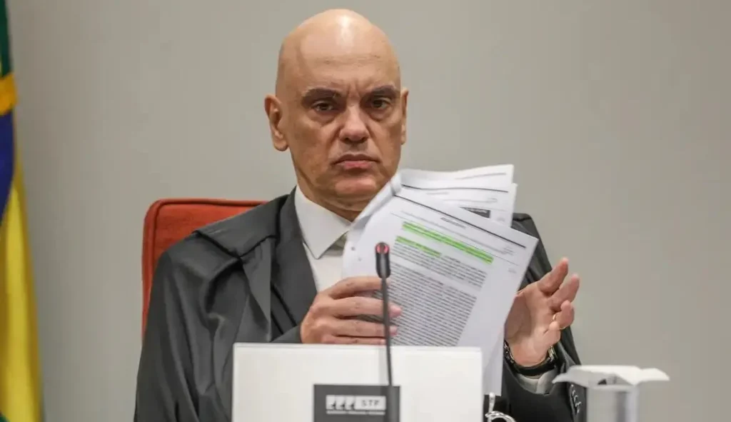 Banco do Brasil bloqueou dois cartões de crédito do ministro Alexandre de Moraes, do Supremo Tribunal Federal (STF) Foto: Agência Brasil