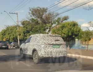 Novo Caoa Chery Tiggo 5X é visto em testes no interior de São Paulo