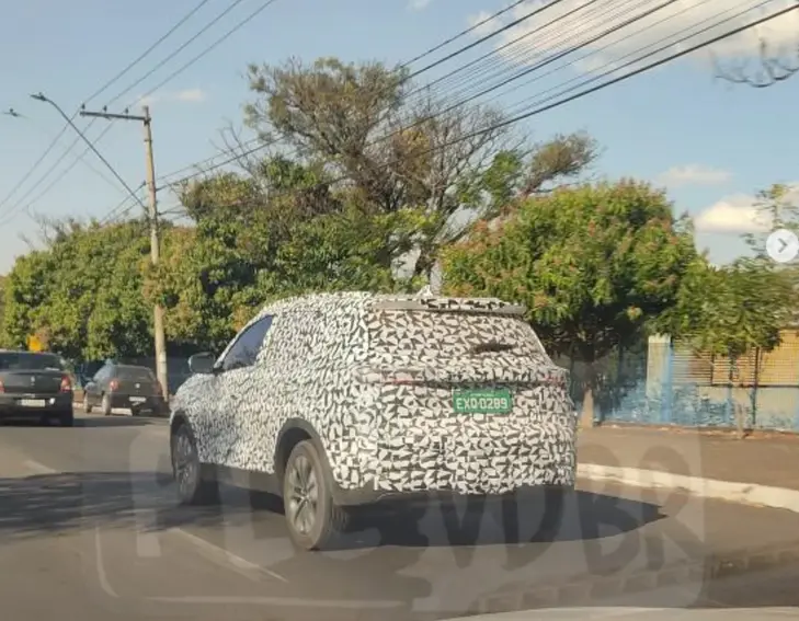 Novo Caoa Chery Tiggo 5X é visto em testes no interior de São Paulo