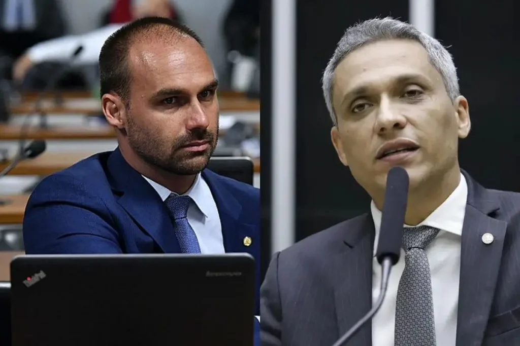 Eduardo Bolsonaro e Gustavo Gayer