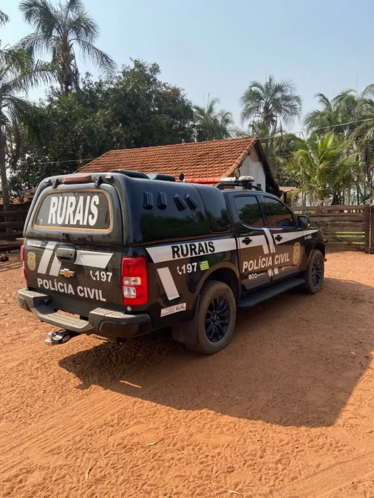 PCGO prende homem envolvido em roubo em propriedade rural de Abadiânia