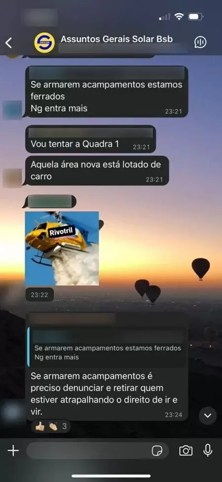 Prisão de Bolsonaro incomoda moradores de condomínio; veja prints 2 WhatsApp Image 2025 08 06 at 09.53.30 1