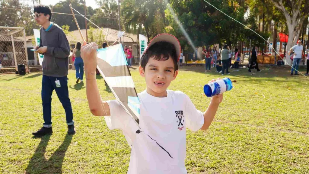 O encontro reuniu cerca de 100 crianças. | foto: Divulgação