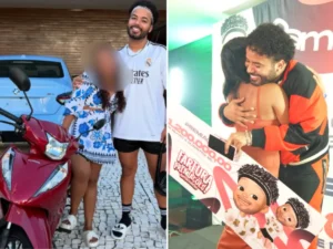 MP e Polícia pedem suspensão de empresa de rifas de Hytalo Santos por suspeita de exploração de menores Foto: Reprodução/Fartura Premiações