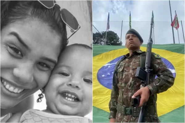 Sargento do Exército mata mulher e filha de um ano em Santos e tira a própria vida no Dia dos Pais Foto: Reprodução/ Redes sociais