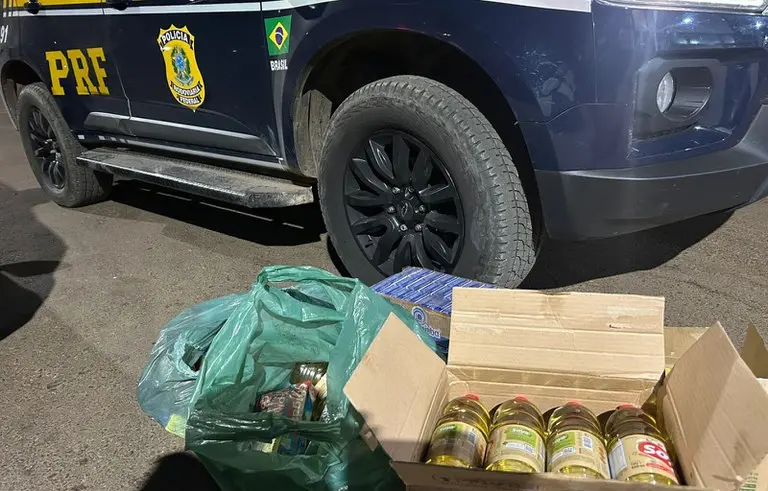 presas suspeitas de saquear carga de caminhão na BR-060