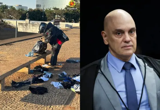 Militar reformado é preso após ameaça de explosão na Praça dos Três Poderes