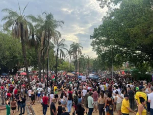 “É muito bom ver pessoas de várias idades e raças unidas por um objetivo comum, presentes em uma manifestação organizada que busca tornar o Brasil um lugar melhor”, relata Victor Hugo Foto:Victor Hugo