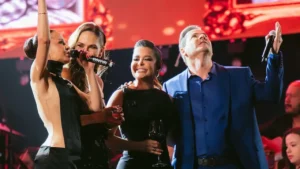 Maiara e Maraisa cantam no casamento do irmão em Goiânia