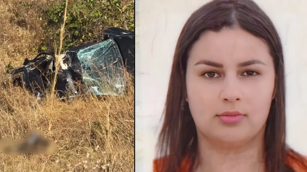 Rita seguia no sentido Goiandira–Cumari quando perdeu o controle do carro Foto: Reprodução