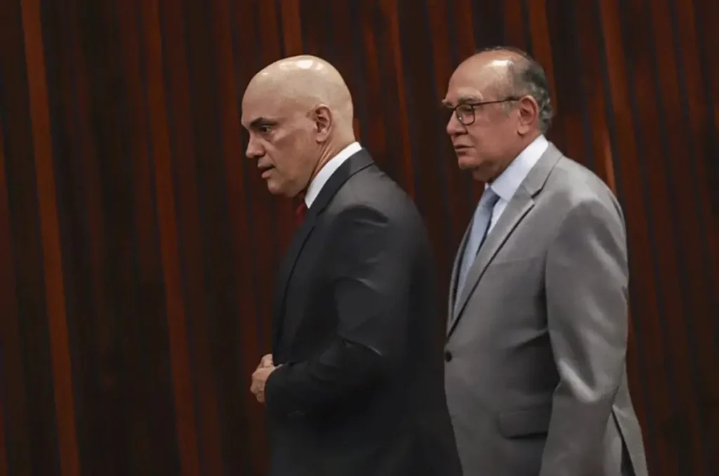 Gilmar Mendes e Alexandre de Moraes