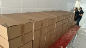 Operação em Goiás fecha fábrica de ‘cura falsa’ para picadas de animais peçonhentos Foto: Divulgação/PCGO