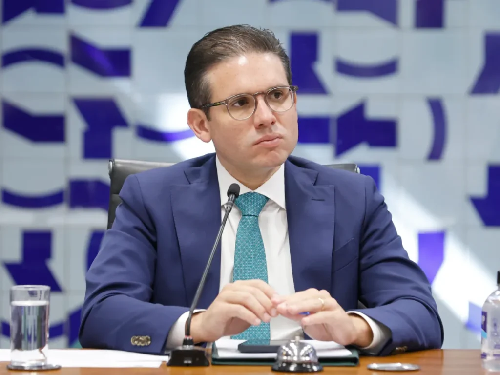 Presidente da Camara dos Deputados Hugo Motta REPUBLICANOS PB