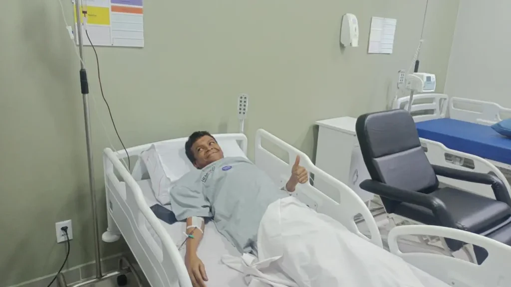 Paciente do HGG recebe transfusão de sangue de um tipo sanguíneo raro: essa é a primeira vez que o Hemocentro realiza o procedimento em Goiás