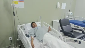 Paciente do HGG recebe transfusão de sangue de um tipo sanguíneo raro: essa é a primeira vez que o Hemocentro realiza o procedimento em Goiás