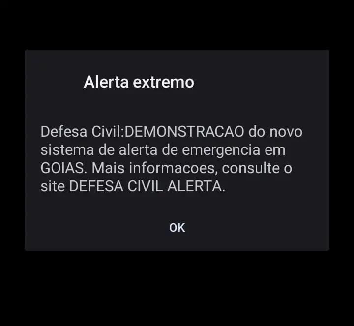 Defesa Civil testa envio de alertas de desastres naturais para celulares em Goiás