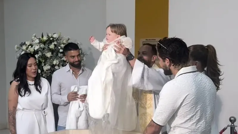 Virginia e Zé Felipe batizam José Leonardo em Goiânia 2 batizado jose leonardo 10 widelg