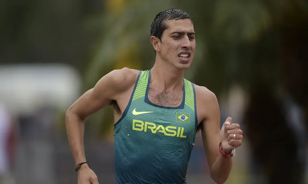 Com o tempo de 1h18min35, Caio se tornou o brasileiro com mais medalhas em Mundiais de Atletismo