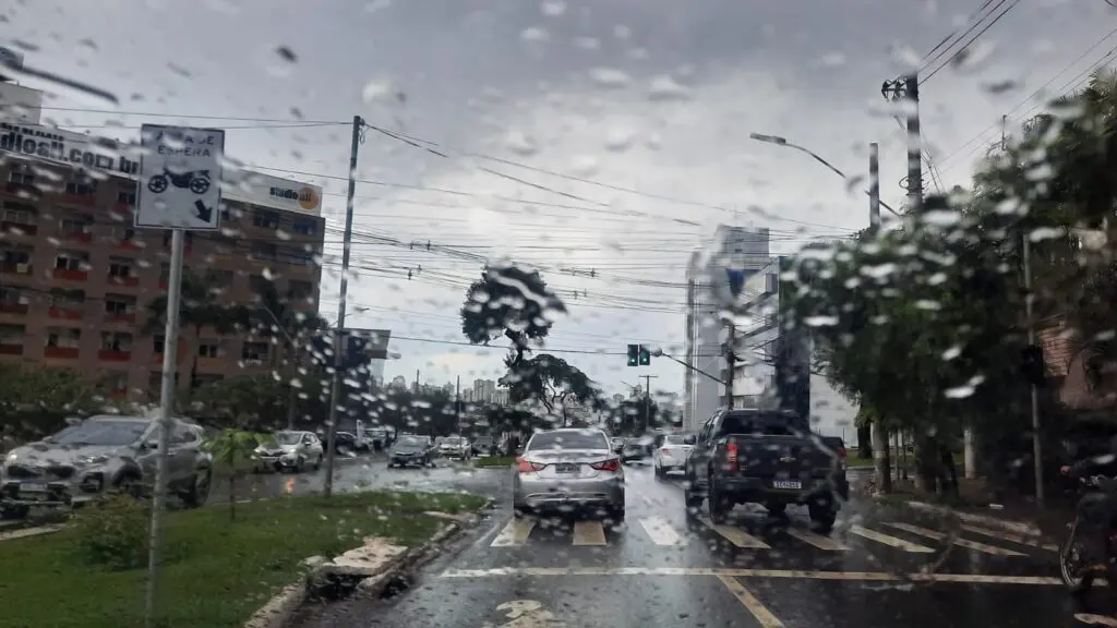 Mais de 60 municípios estão sob risco de ocorrência de tempestades nesta terça-feira (16), incluindo Goiânia e Aparecida de Goiânia Foto: Divulgação