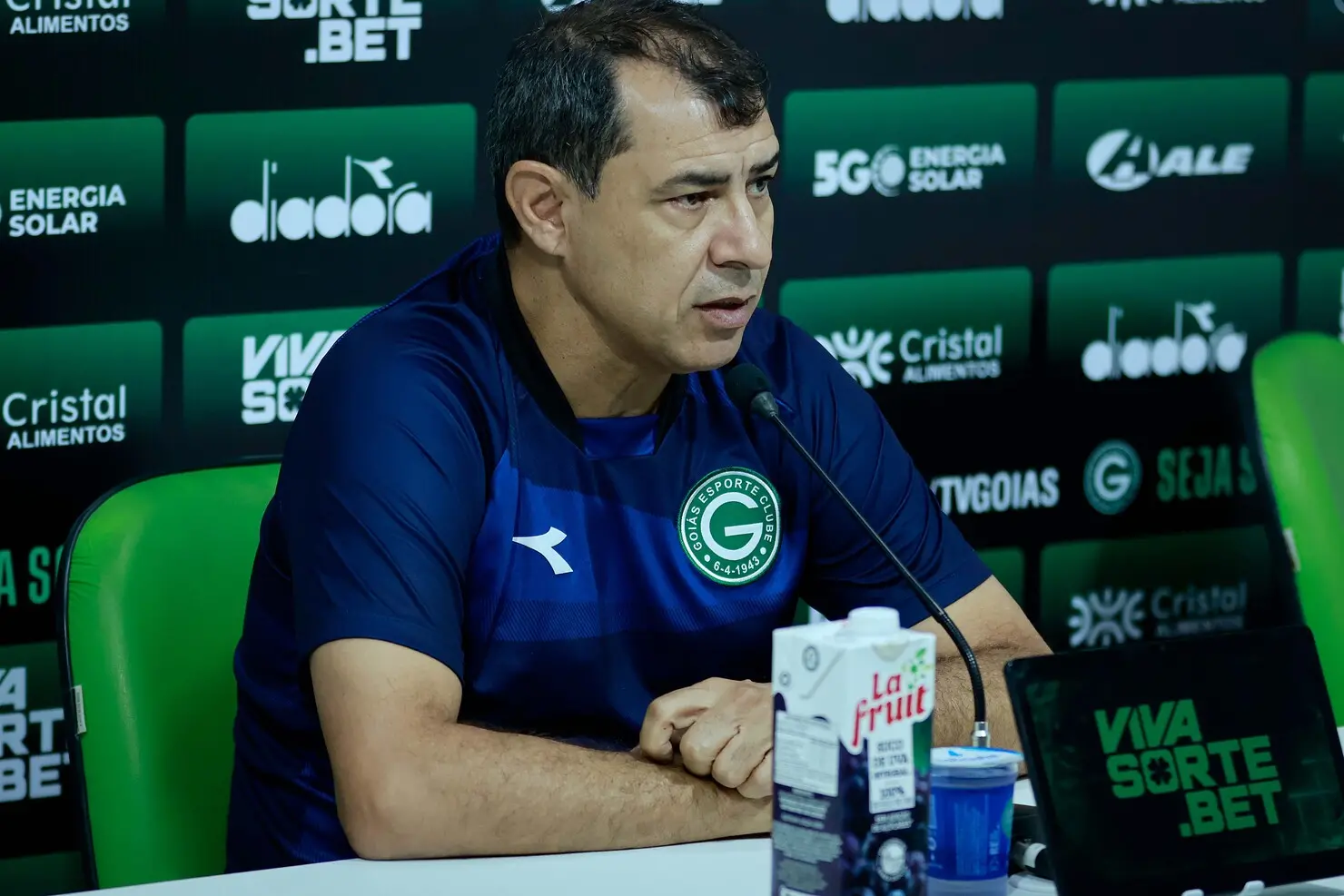 Fábio Carille, técnico do Goiás (Foto: Rosiron Rodrigues | GEC)