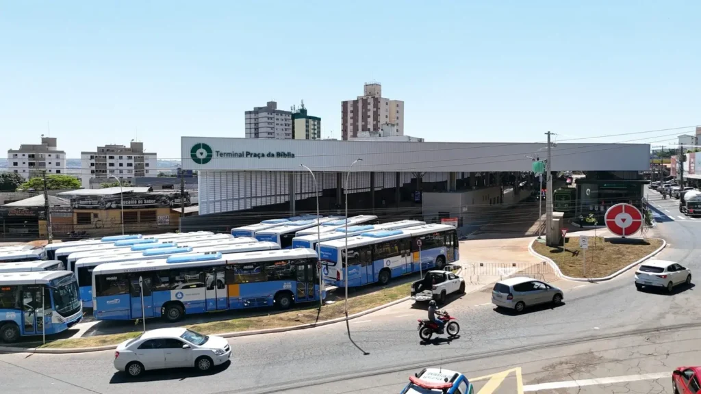 O terminal Praça da Bíblia é um dos que pode sofrer uma alteração no nome (Foto: Divulgação)