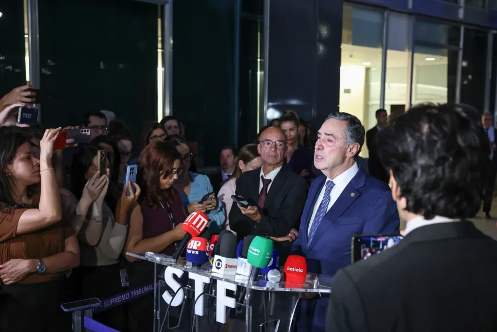 2 nota Luis Roberto Barroso aposentadoria Foto Antonio Augusto STF