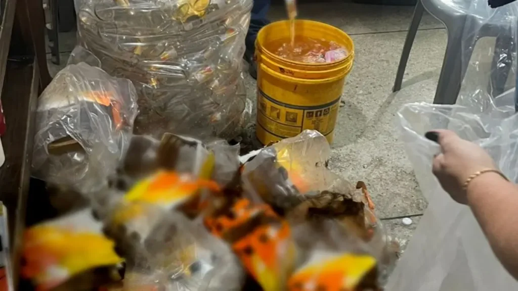 Material apreendido será periciado para verificar a presença de metanol nas bebidas