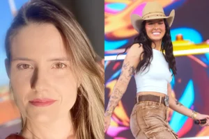 Ana Castela e a prima Paula Castela