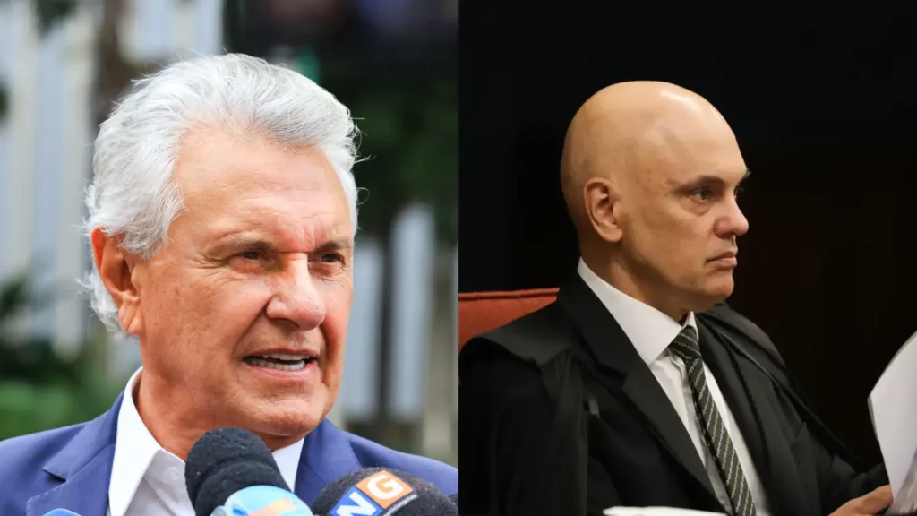 Caiado critica "voto político" de Moraes e garante que irá cumprir decisão do STF