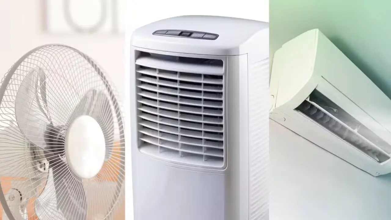 Ventilador, climatizador ou ar-condicionado