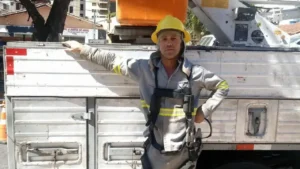 eletricista acidente