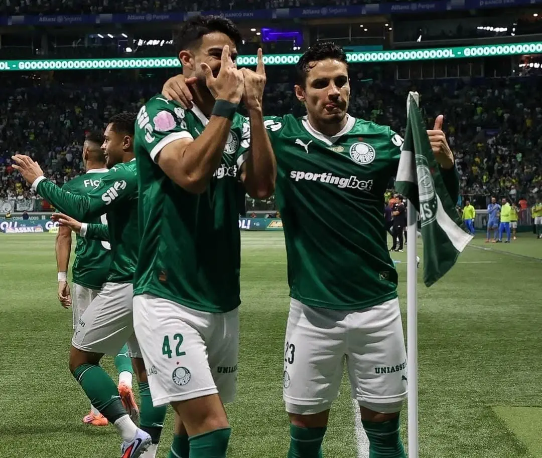 O Palmeiras superou o Vasco pelo placar de 3 a 0 (Foto: Cesar Greco | SEP)