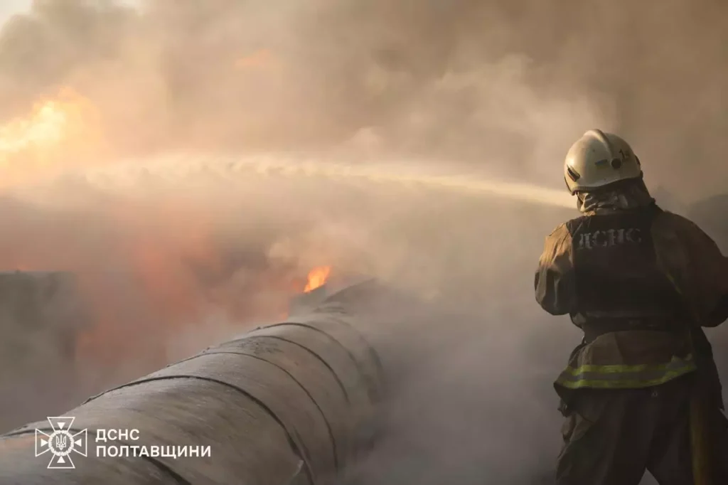 Rússia realiza maior ofensiva à rede de gás da Ucrânia