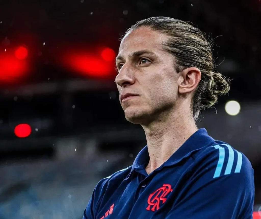 Filipe Luís, técnico do Flamengo (Foto: Rafael Arantes)